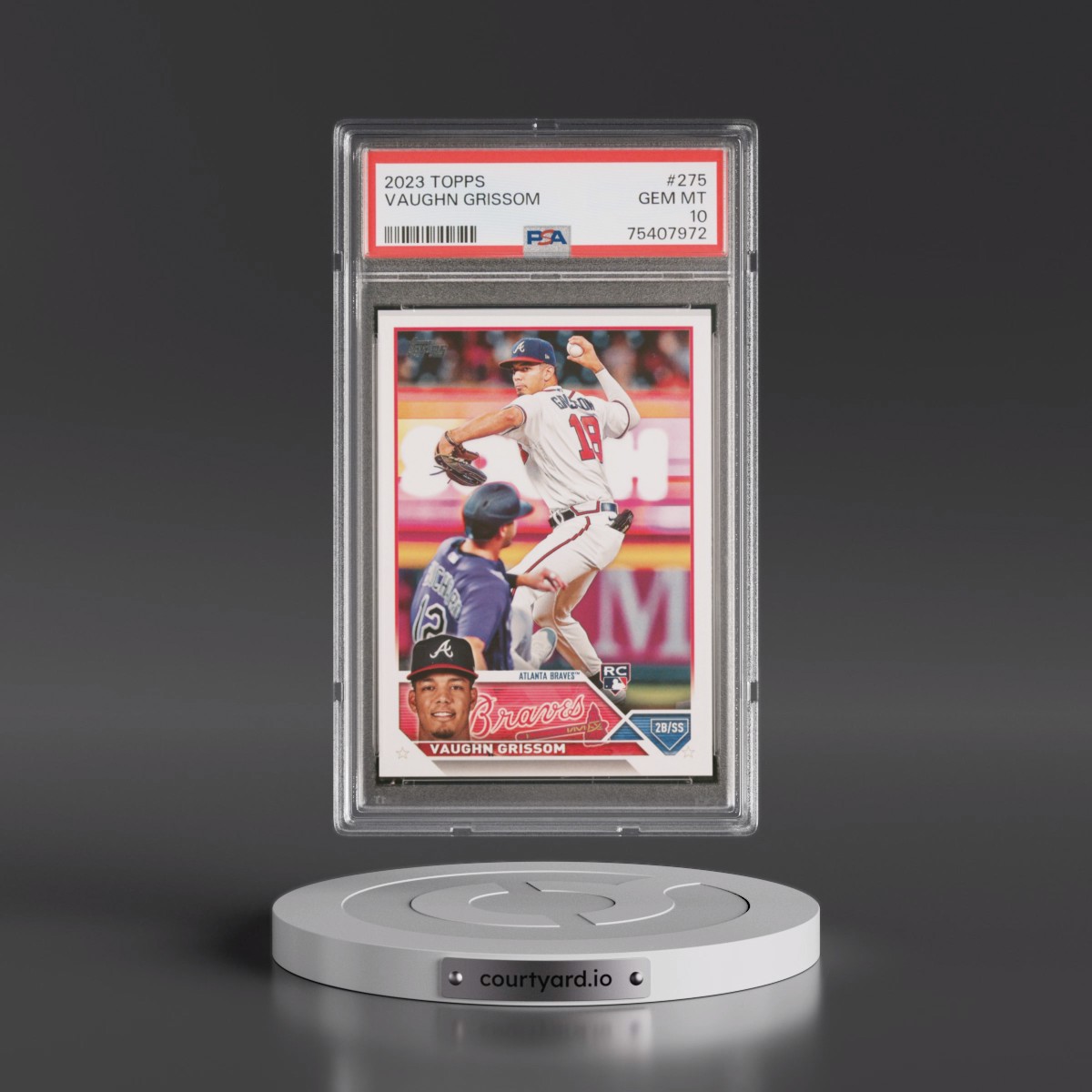 2023 Topps #275 Vaughn Grissom (PSA 10 GEM MINT)