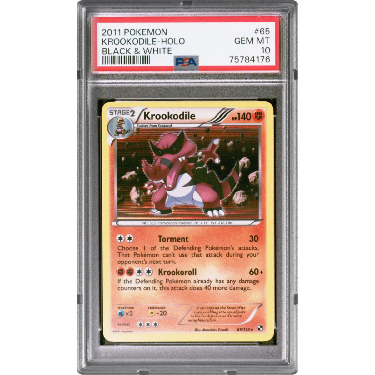 Krookodile card artwork