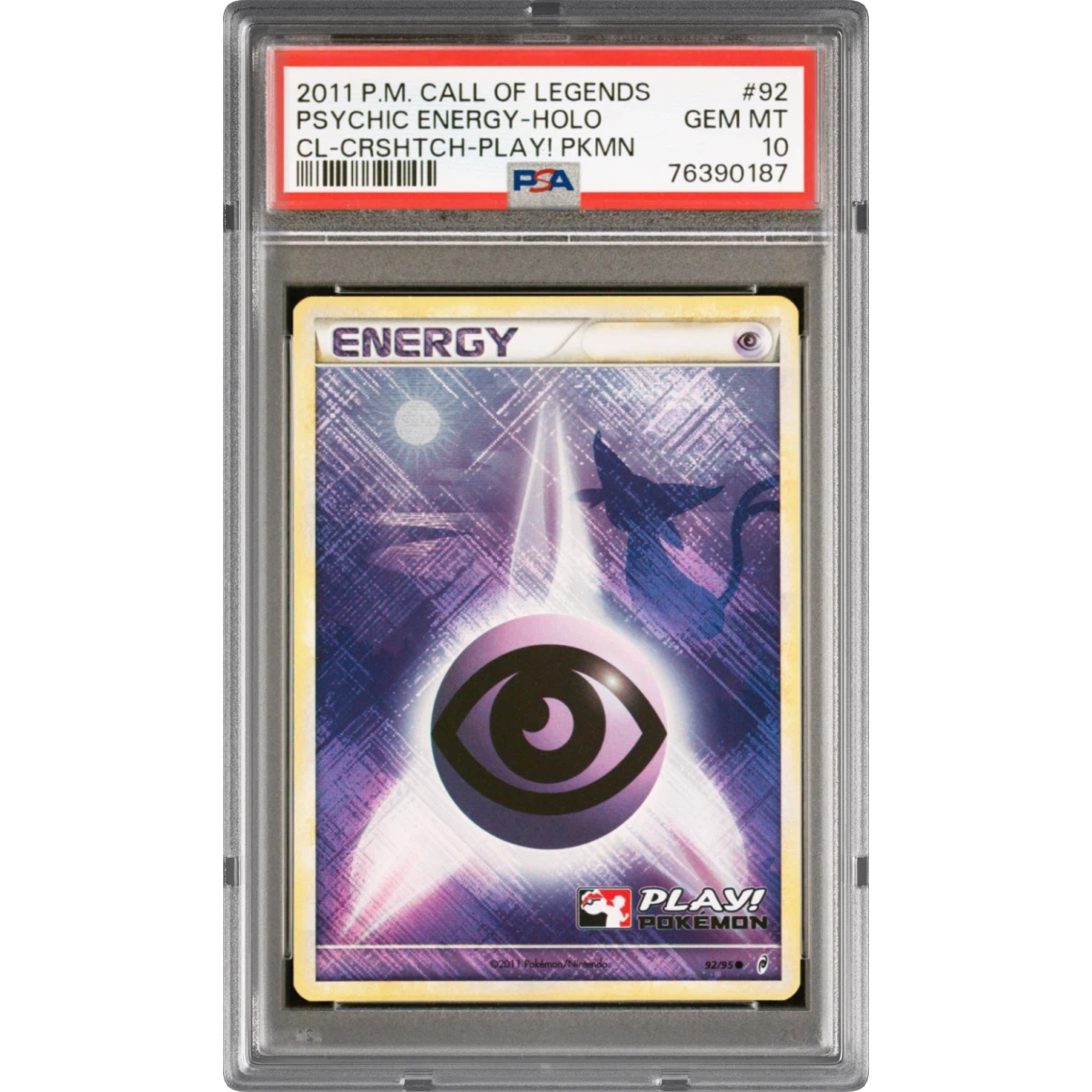Psychic Energy card artwork