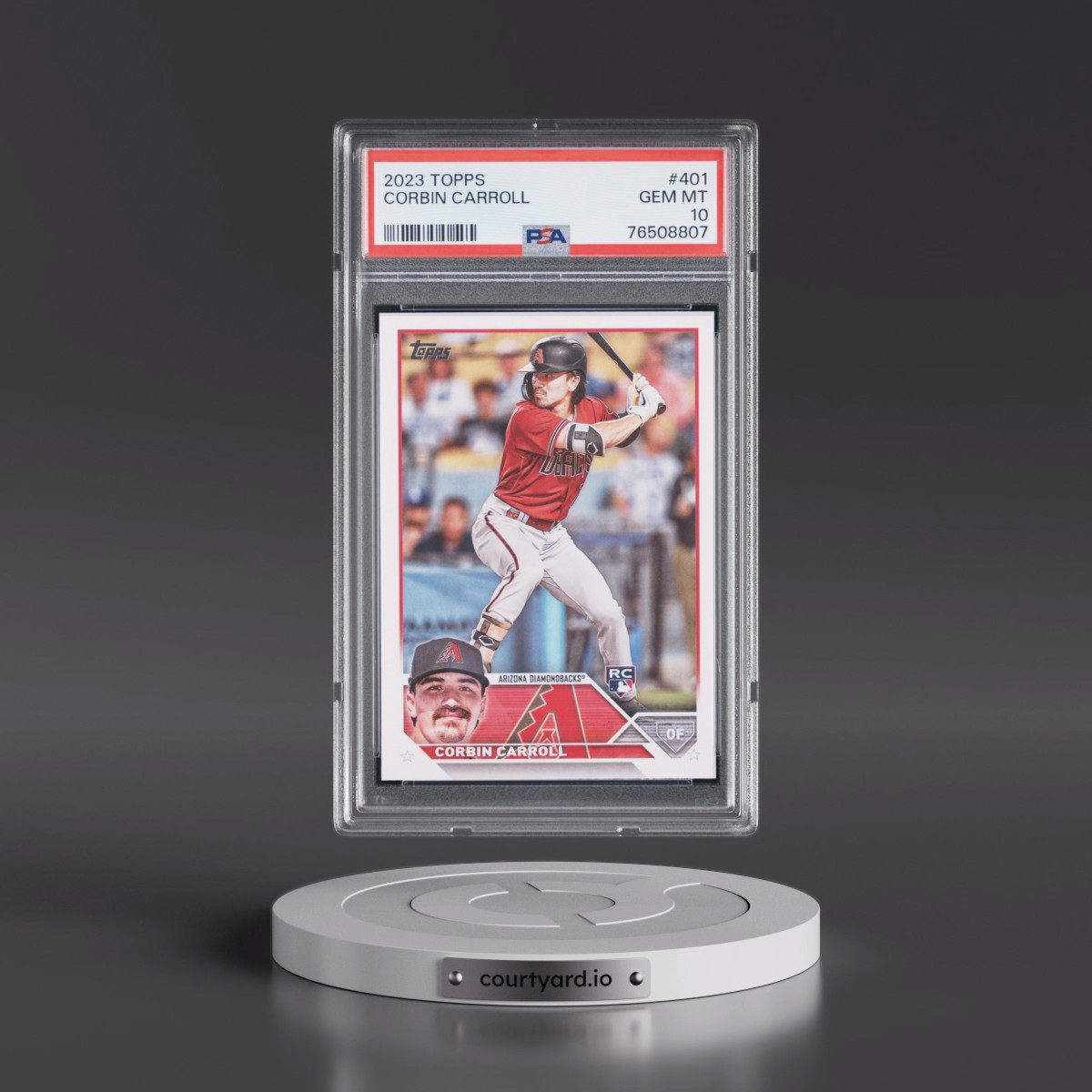 2023 Topps #401 Corbin Carroll (PSA 10 GEM MINT)