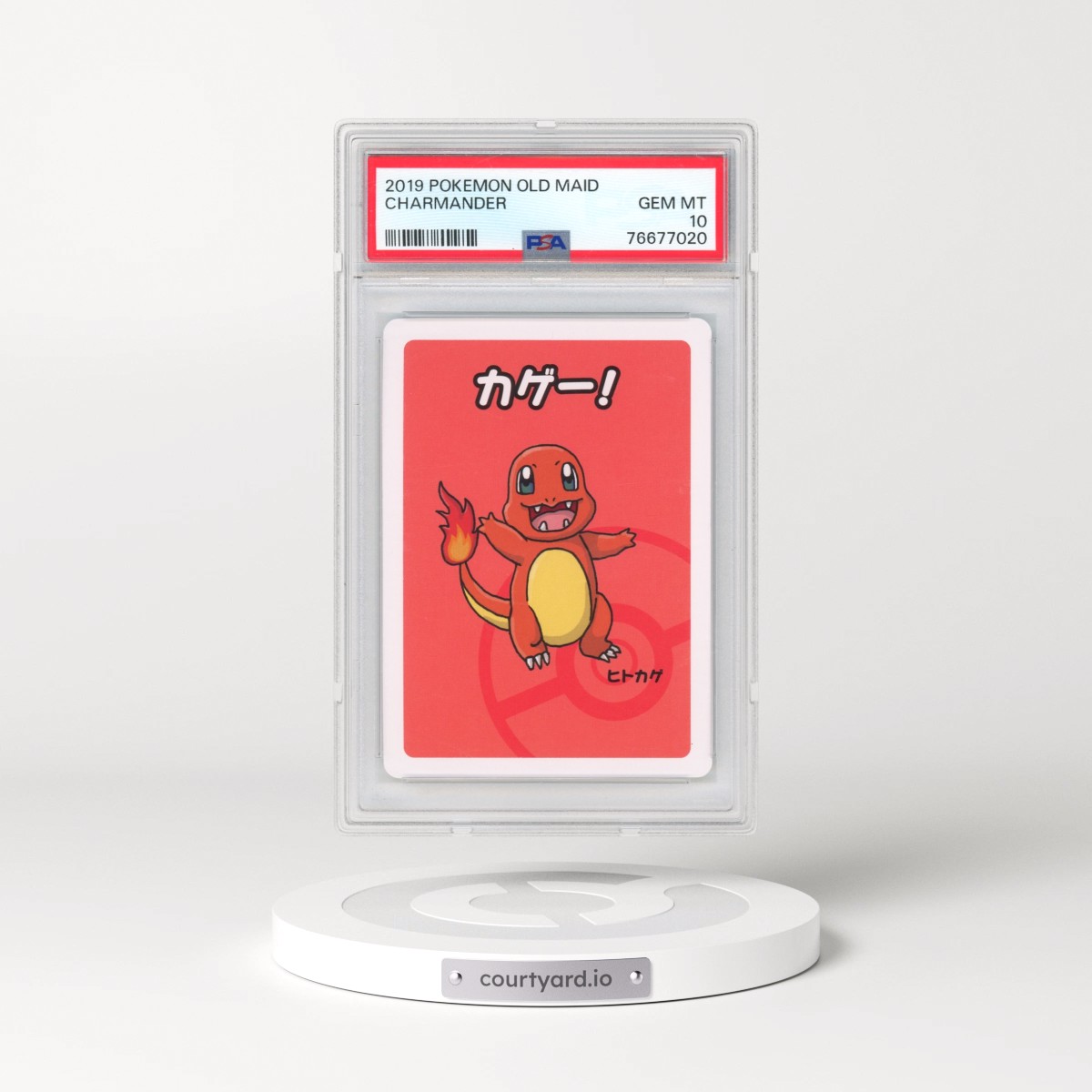 2019 Pokémon Old Maid Charmander (PSA 10 GEM MINT)