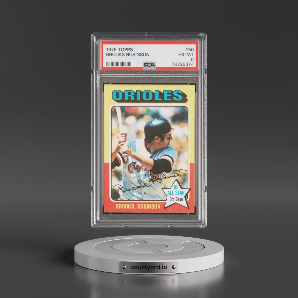 1975 Topps #50 Brooks Robinson (PSA 6 EX-MT)