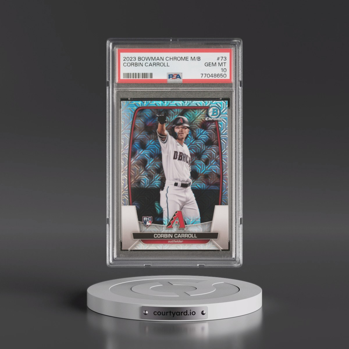 2023 Bowman Mega Box Chrome #73 Corbin Carroll (PSA 10 GEM MINT)
