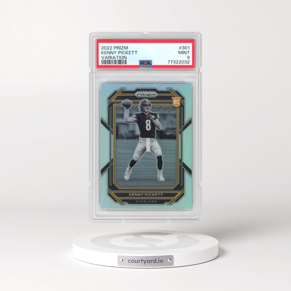 2022 Panini Prizm Kenny Pickett - Variation #301 PSA 9