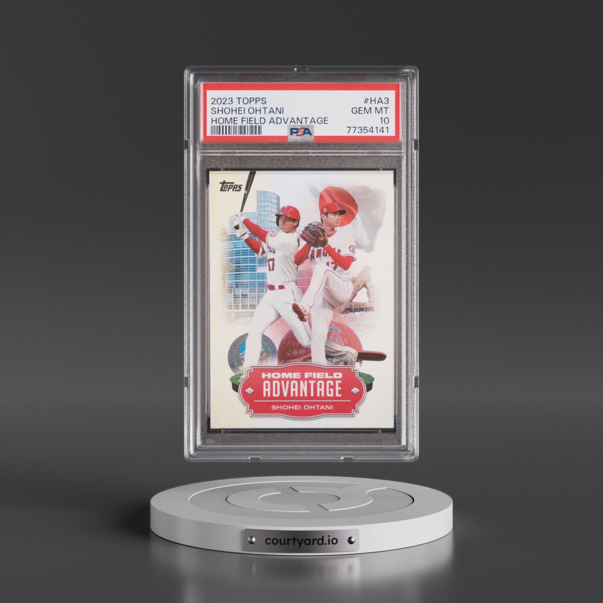 2023 Topps Home Field Advantage #HA3 Shohei Ohtani (PSA 10 GEM MINT)