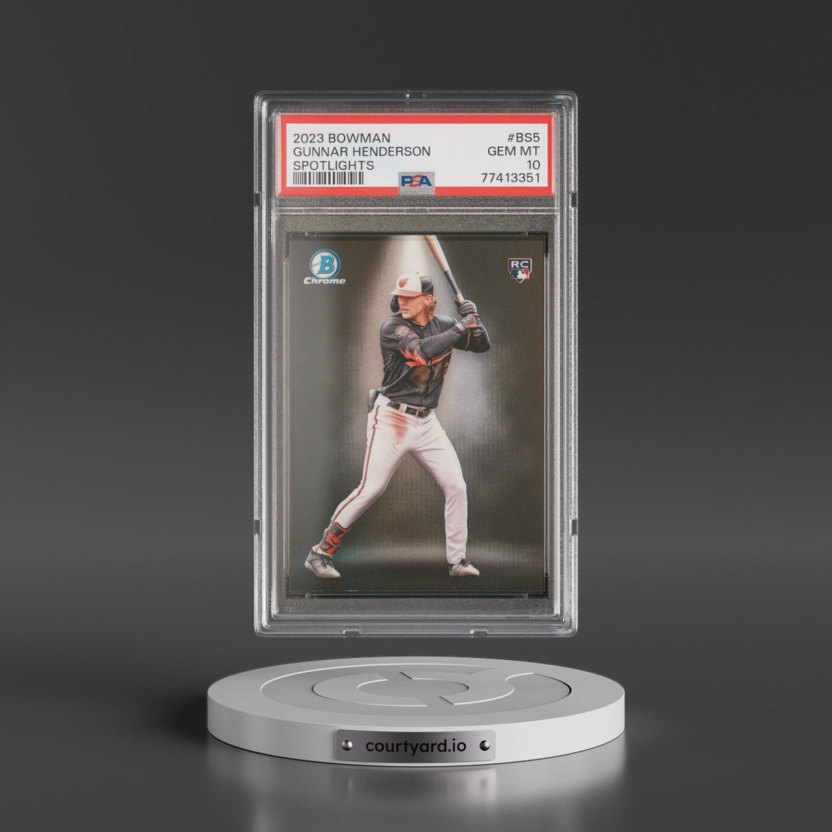 2023 Bowman Spotlights #BS5 Gunnar Henderson (PSA 10 GEM MINT)