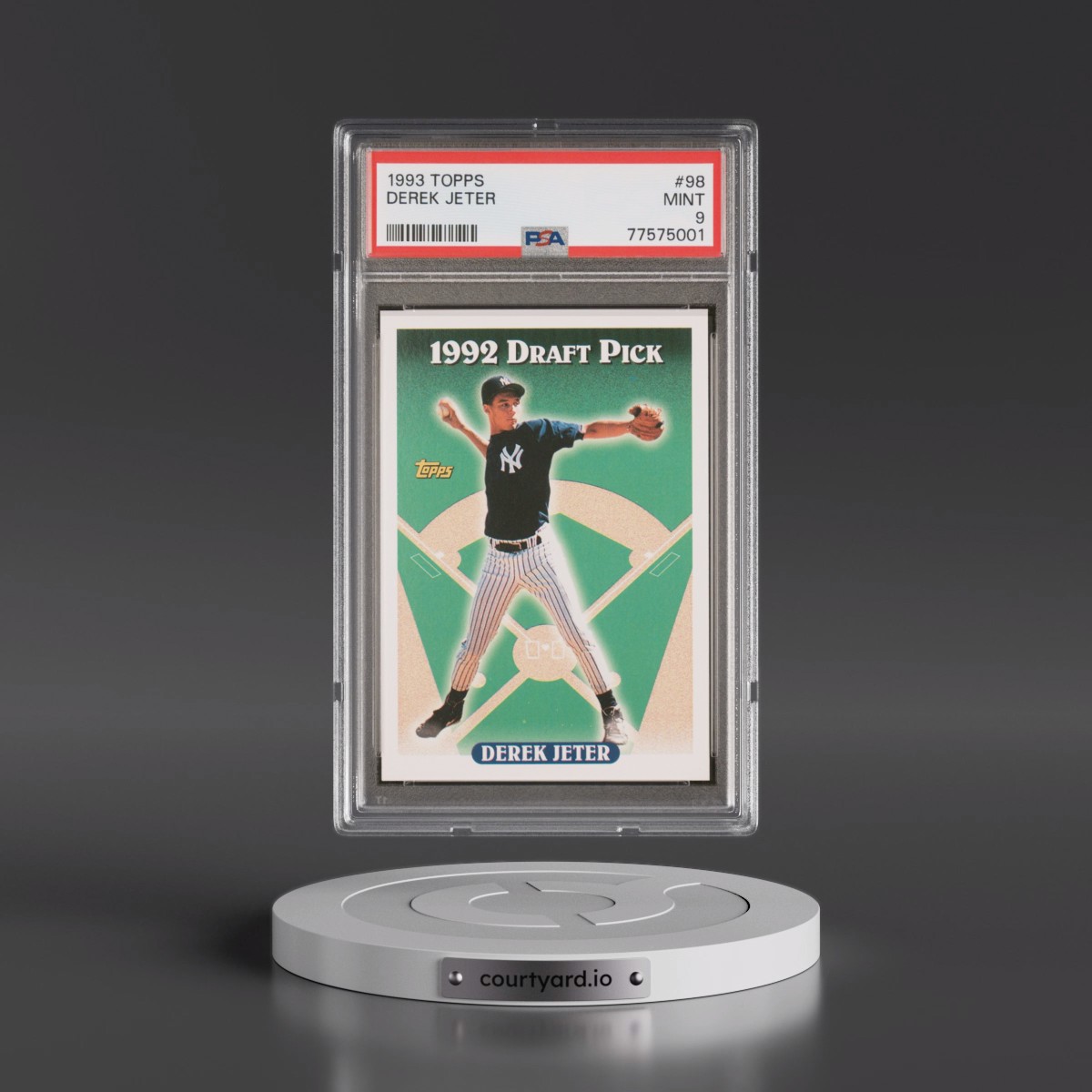 1993 Topps #98 Derek Jeter (PSA 9 MINT)