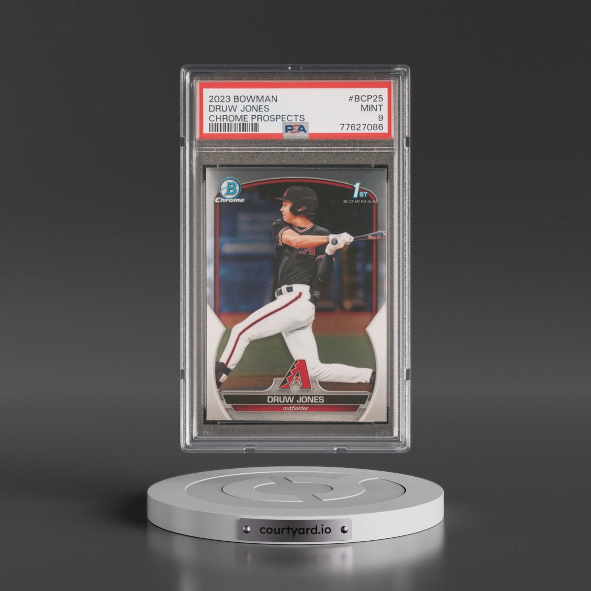2023 Bowman Chrome Prospects Druw Jones #BCP25 PSA 9
