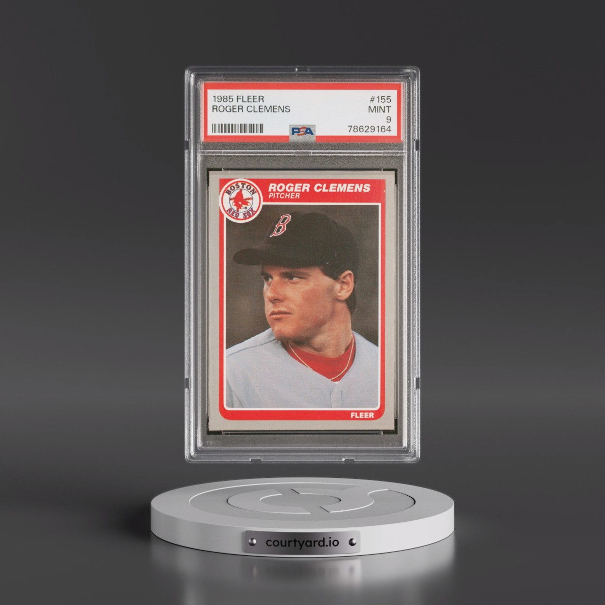 1985 Fleer #155 Roger Clemens (PSA 9 MINT)