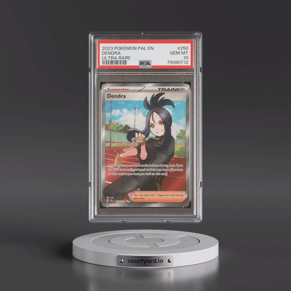 2023 Pokémon Pal EN-Paldea Evolved #250 Dendra - Ultra Rare (PSA 10 GEM MINT)