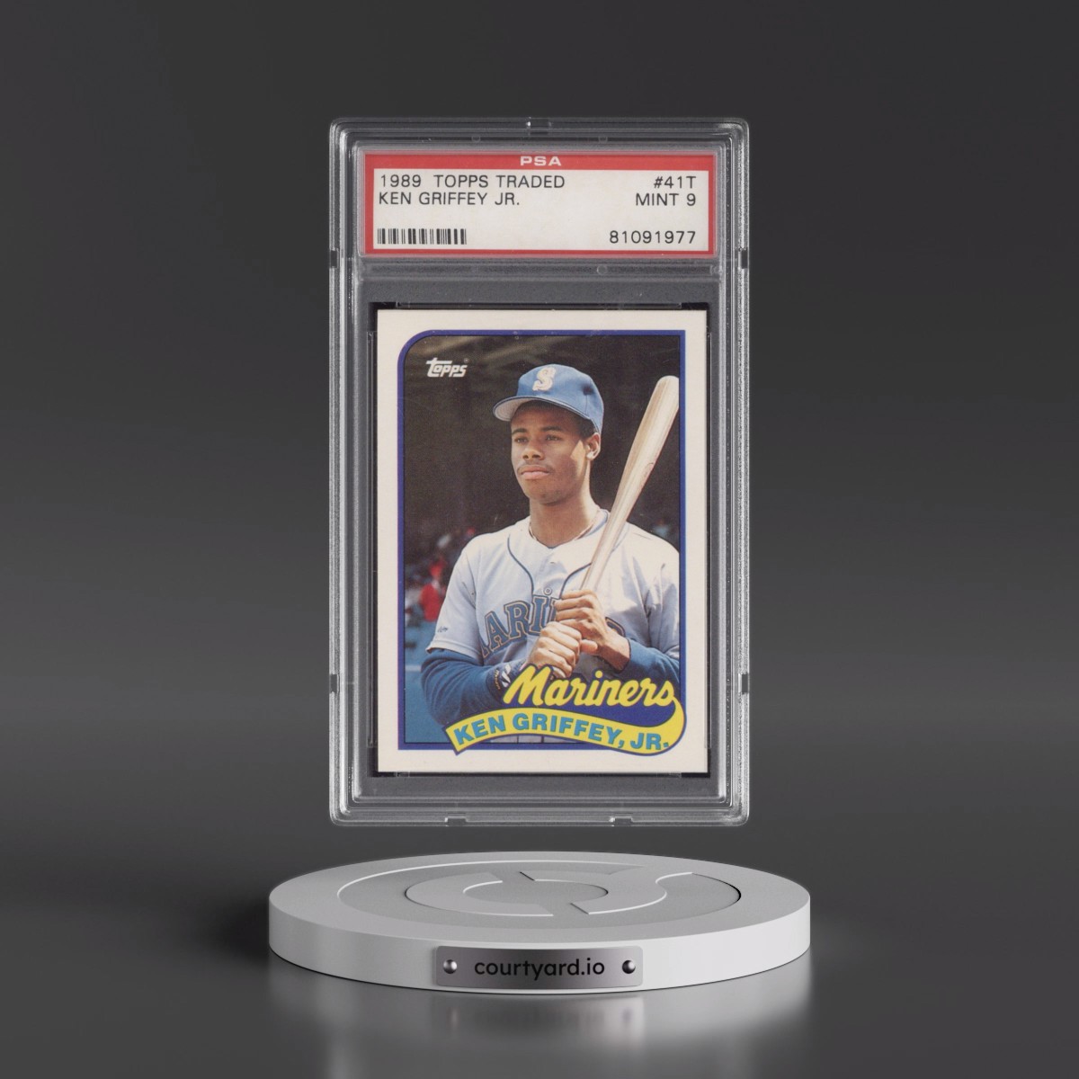 1989 Topps Traded #41T Ken Griffey Jr (PSA 9 MINT)