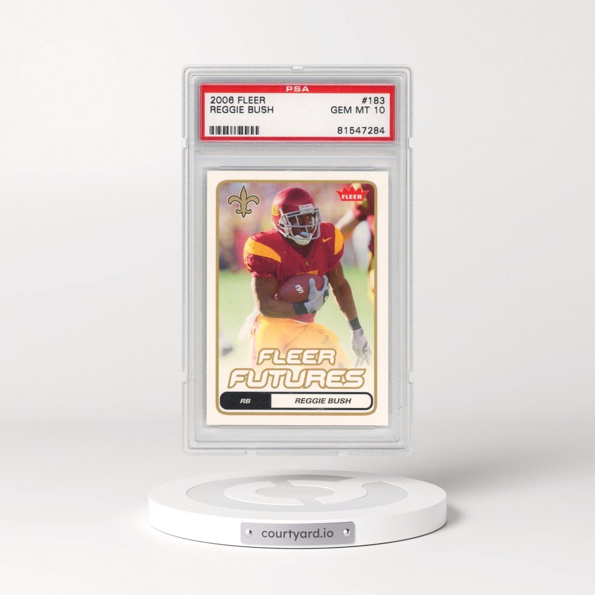 2006 Fleer Reggie Bush #183 PSA 10