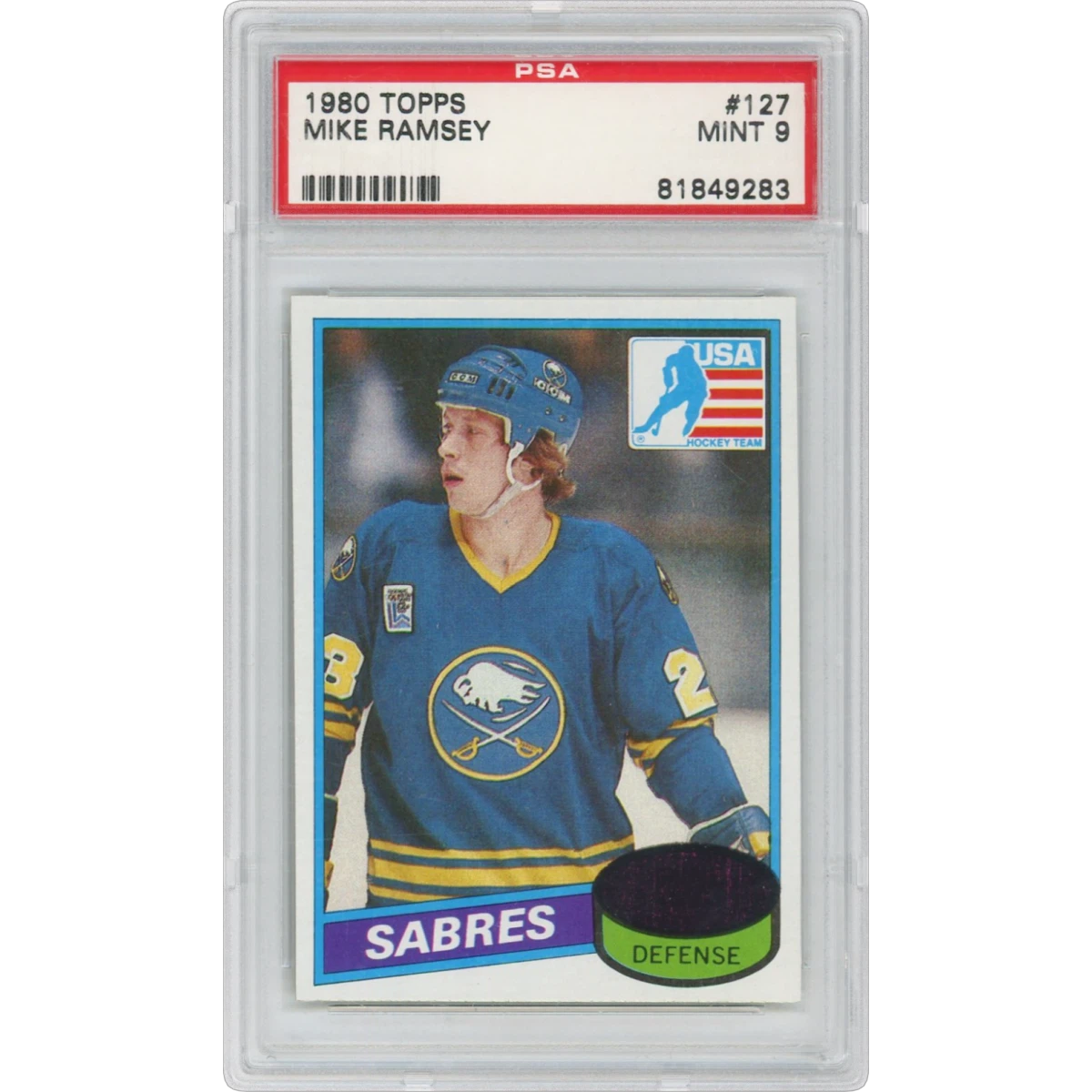1980 Topps #127 Mike Ramsey (PSA 9 MINT)