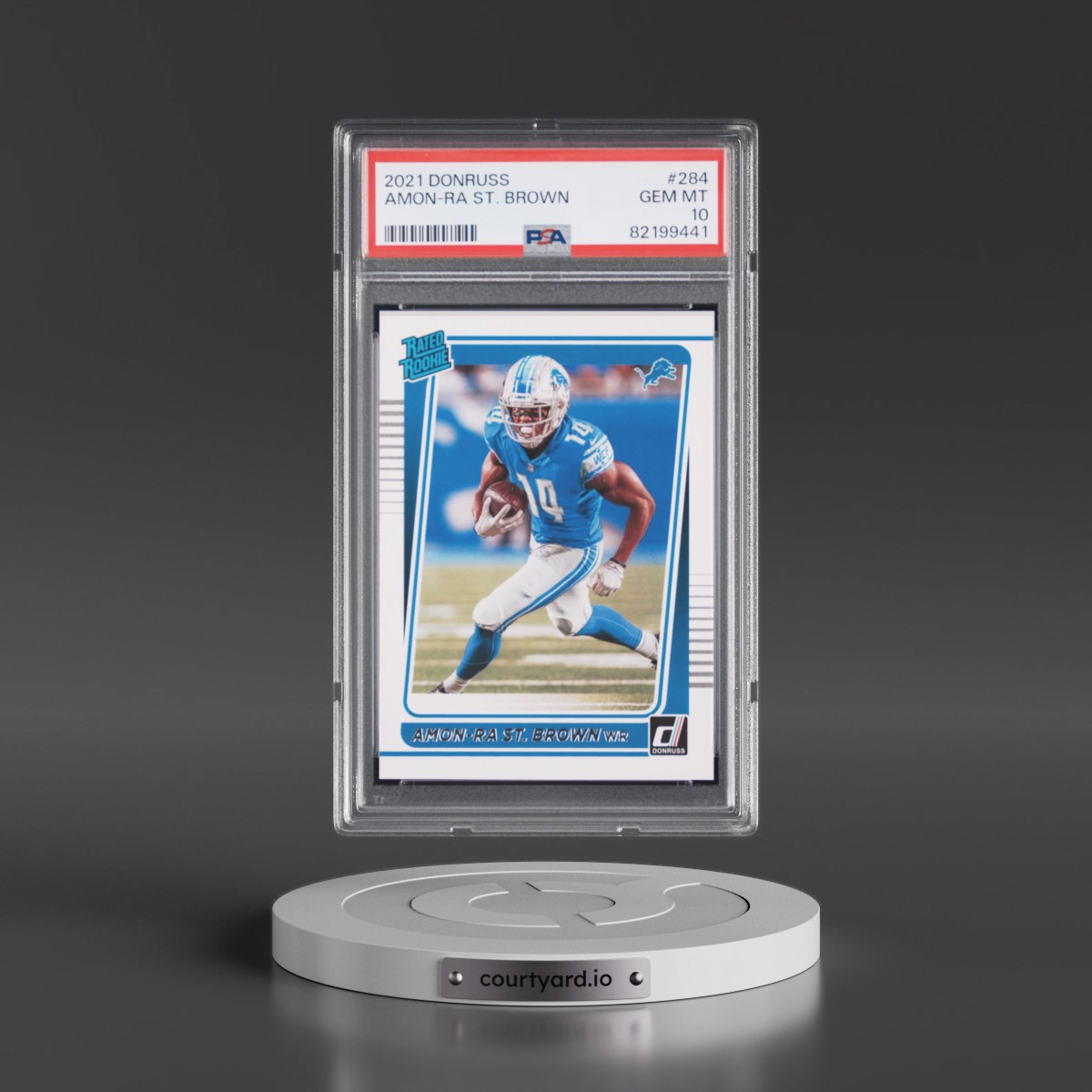 2021 Panini Donruss #284 Amon-RA St. Brown (PSA 10 GEM MINT)