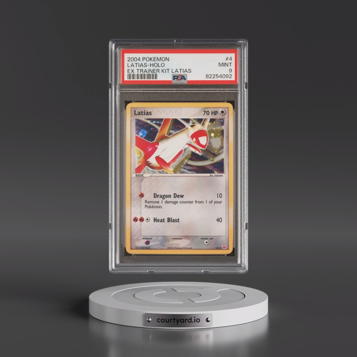 2004 Pokémon EX Trainer Kit Latias #4 Latias - Holo (PSA 9 MINT)