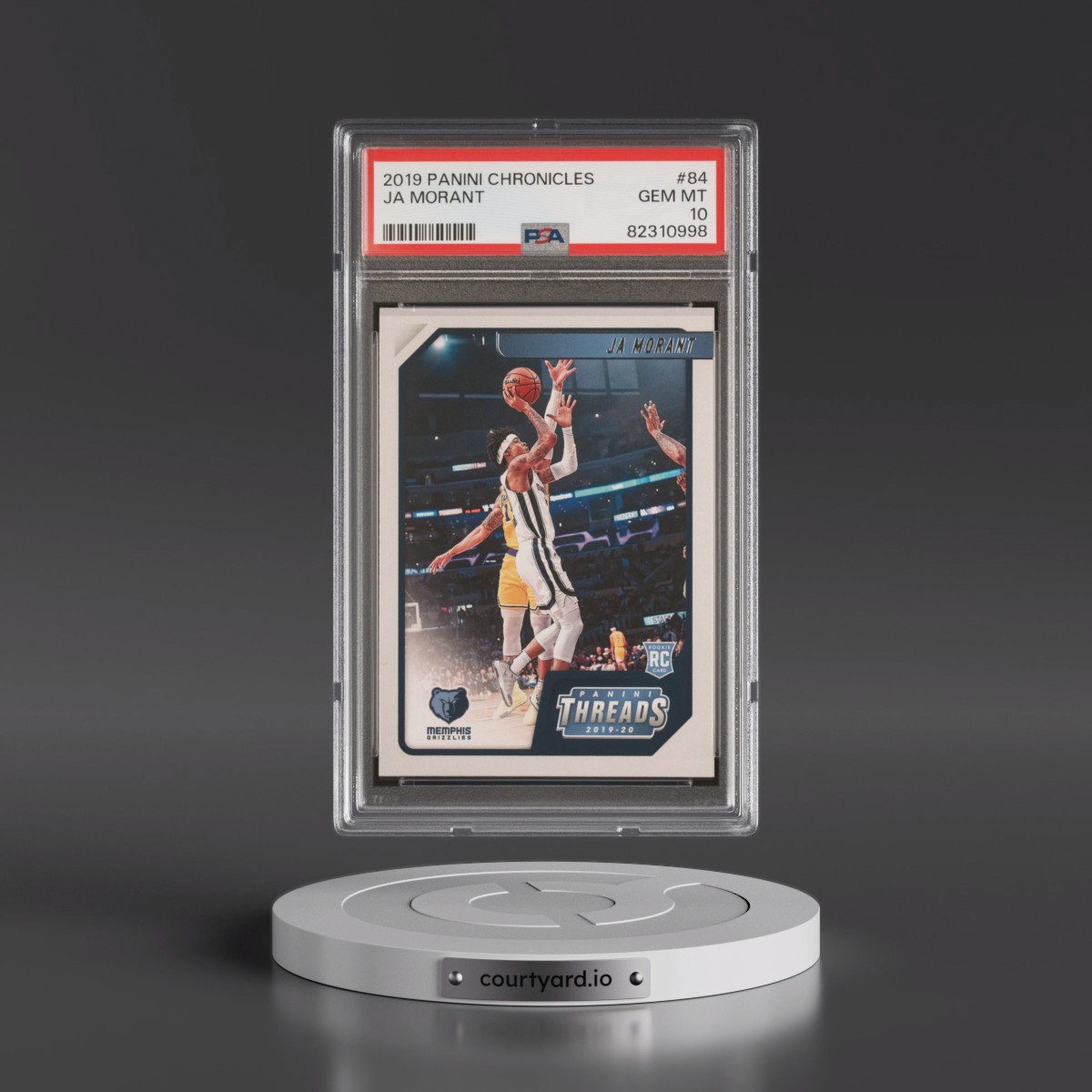 2019 Panini Chronicles #84 Ja Morant (PSA 10 GEM MINT)