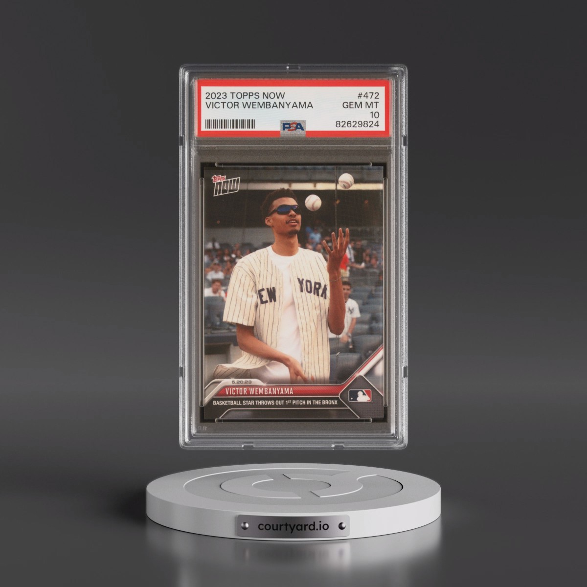 2023 Topps Now #472 Victor Wembanyama (PSA 10 GEM MINT)