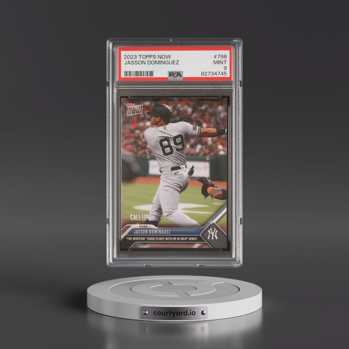 2023 Topps Now Jasson Dominguez #798 PSA 9