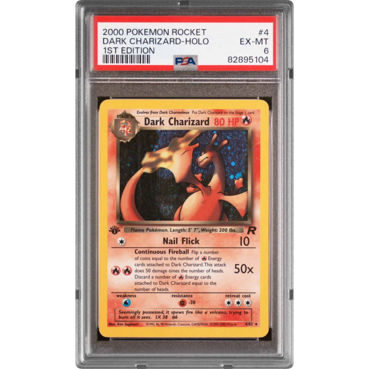 Dark Charizard card artwork
