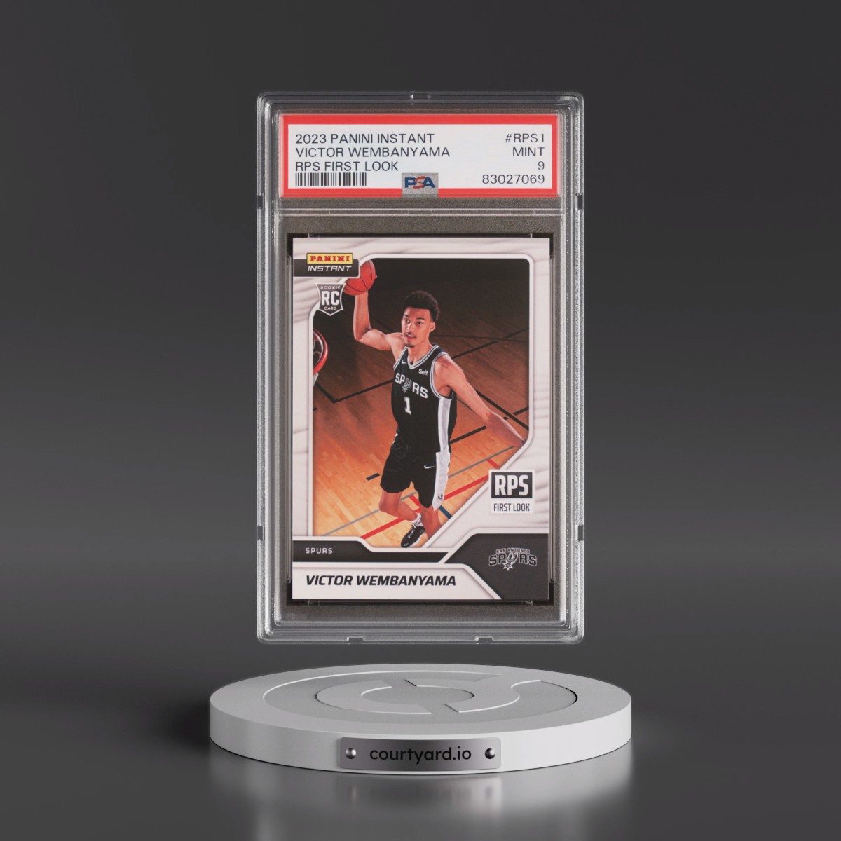 2023 Panini Instant Rps First Look #RPS1 Victor Wembanyama (PSA 9 MINT)