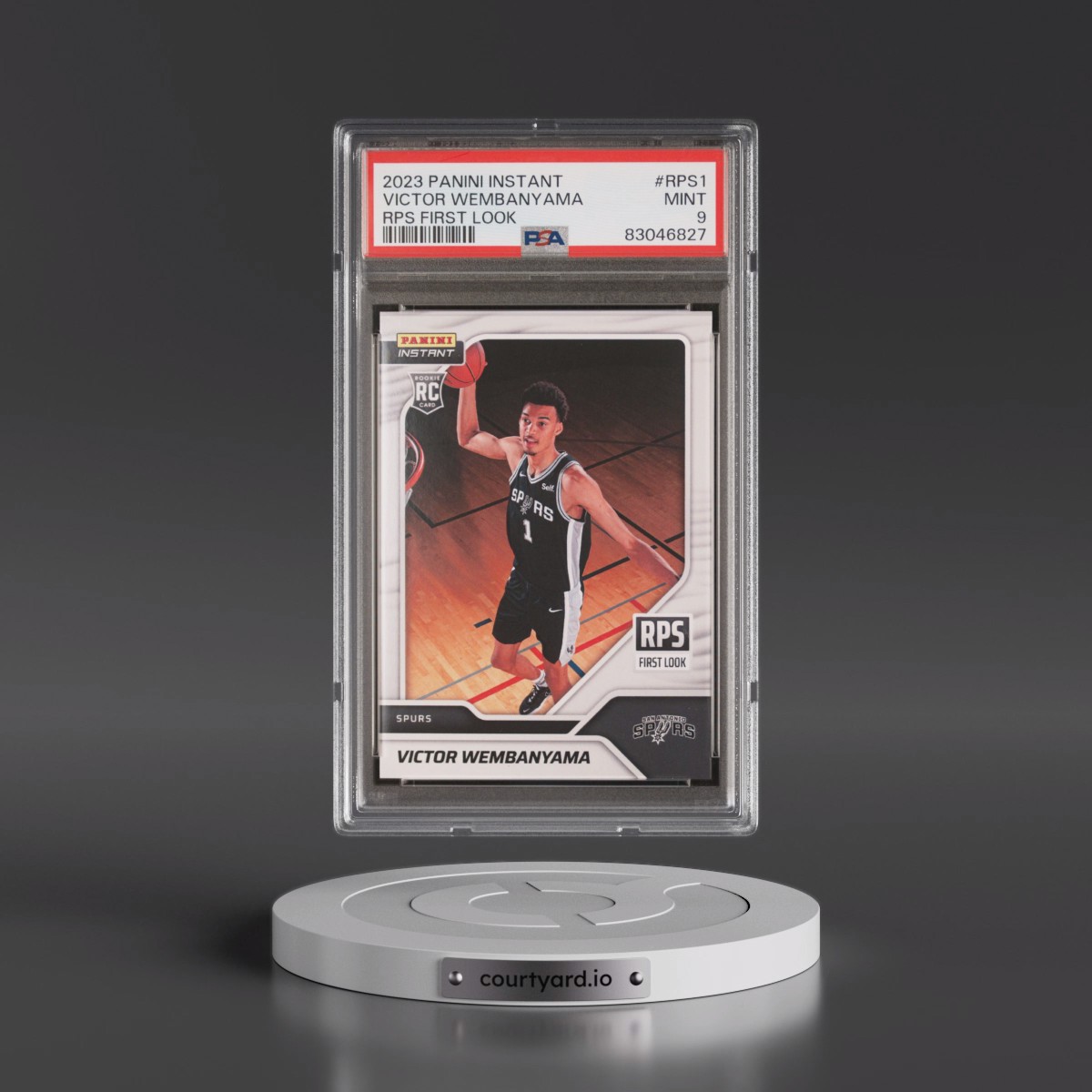 2023 Panini Instant Rps First Look #RPS1 Victor Wembanyama (PSA 9 MINT)