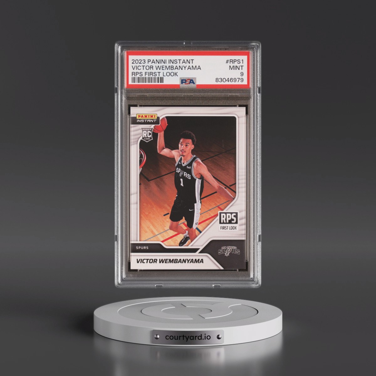 2023 Panini Instant Rps First Look #RPS1 Victor Wembanyama (PSA 9 MINT)