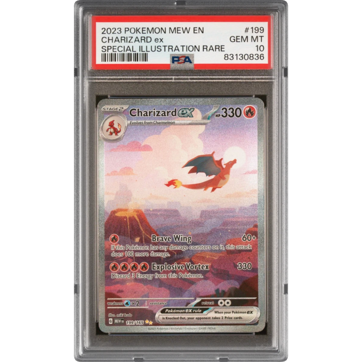 Charizard EX card artwork