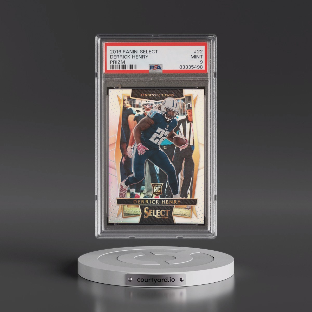 2016 Panini Select Derrick Henry - Prizm #22 PSA 9