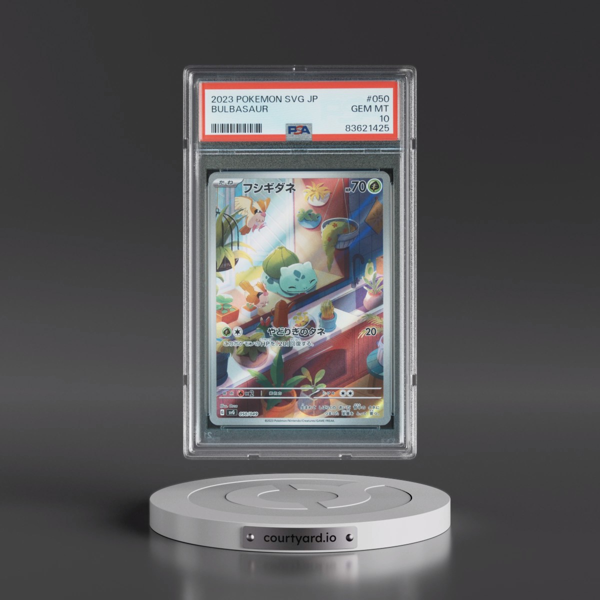 2023 Pokémon Svg-Venusaur & Charizard & Blastoise Special Deck Set EX #050 Bulbasaur (PSA 10 GEM MINT)