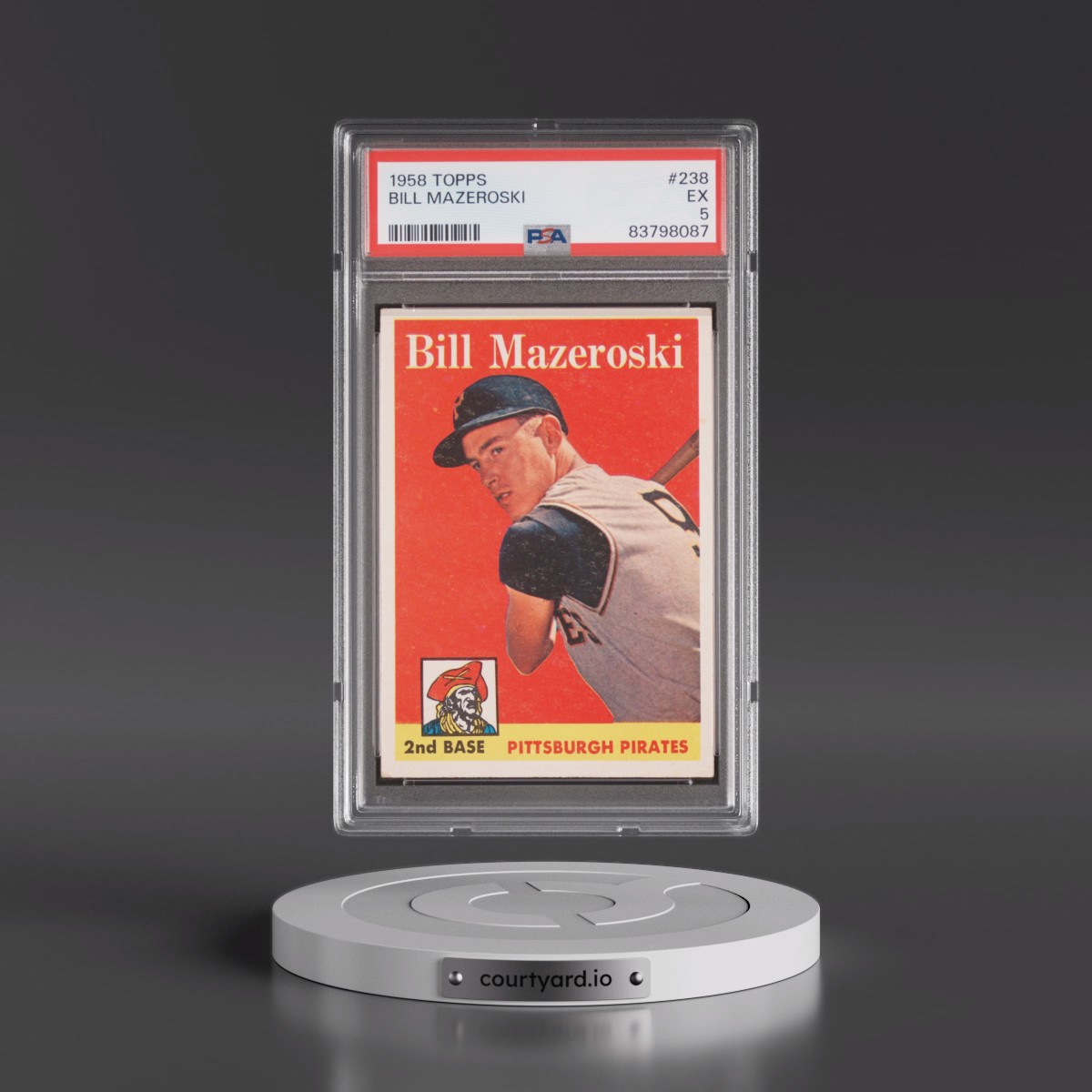 1958 Topps #238 Bill Mazeroski (PSA 5 EX)