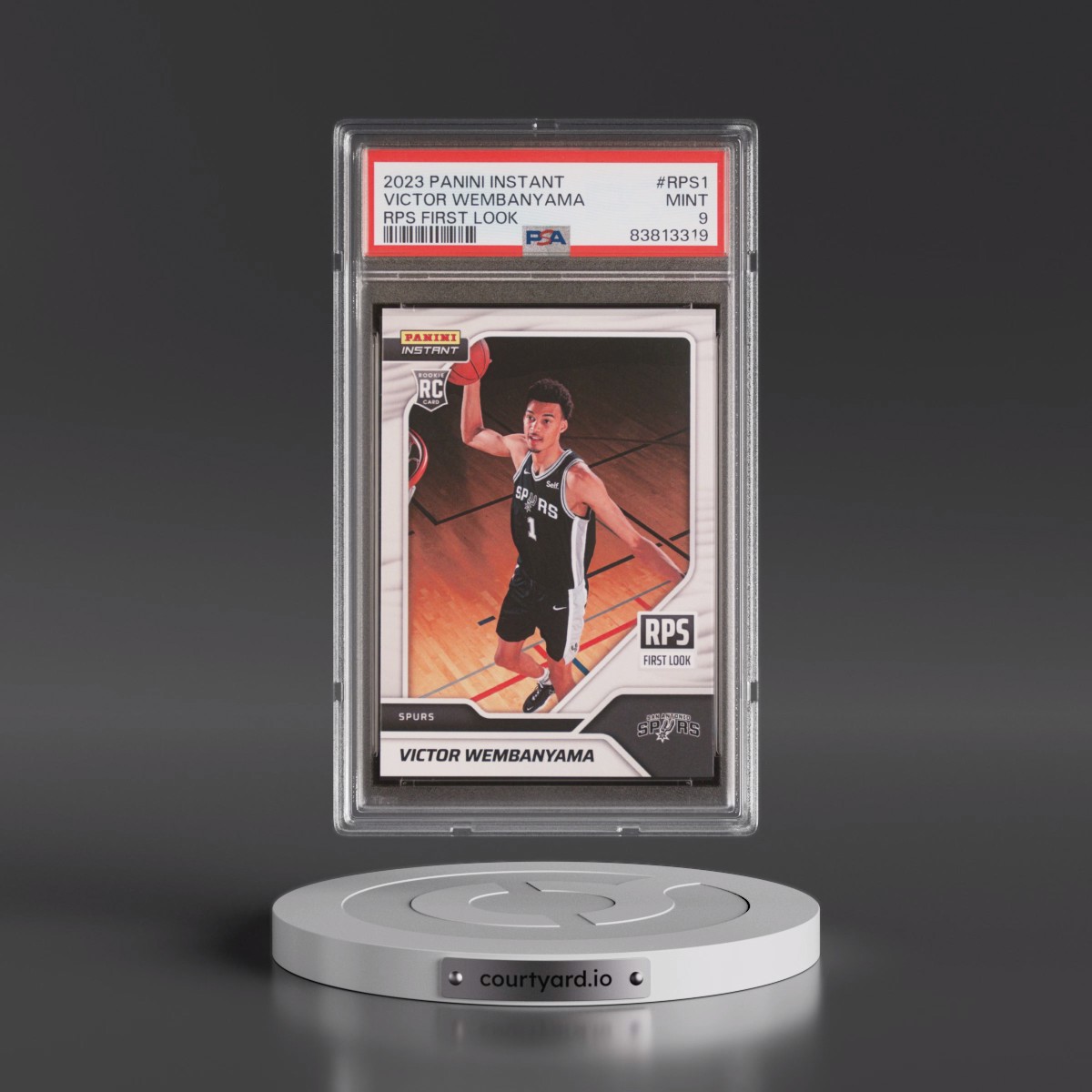 2023 Panini Instant Rps First Look #RPS1 Victor Wembanyama (PSA 9 MINT)