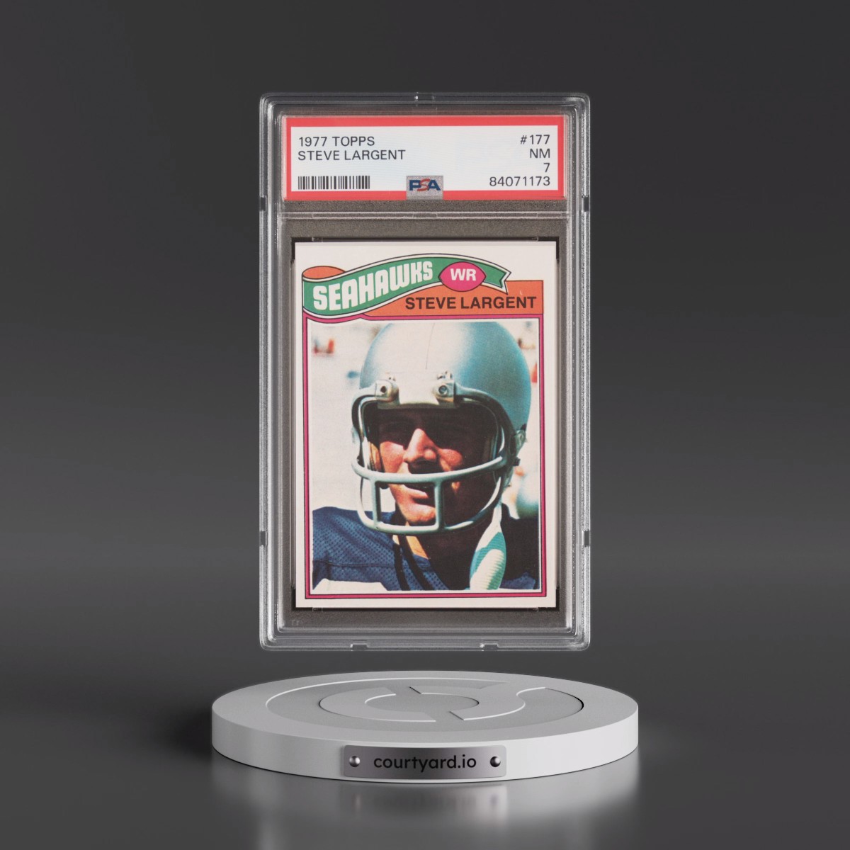 1977 Topps #177 Steve Largent (PSA 7 NM)