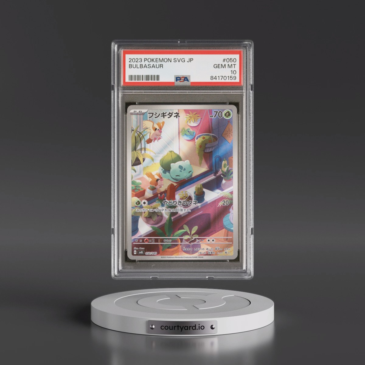 2023 Pokémon Svg-Venusaur & Charizard & Blastoise Special Deck Set EX #050 Bulbasaur (PSA 10 GEM MINT)