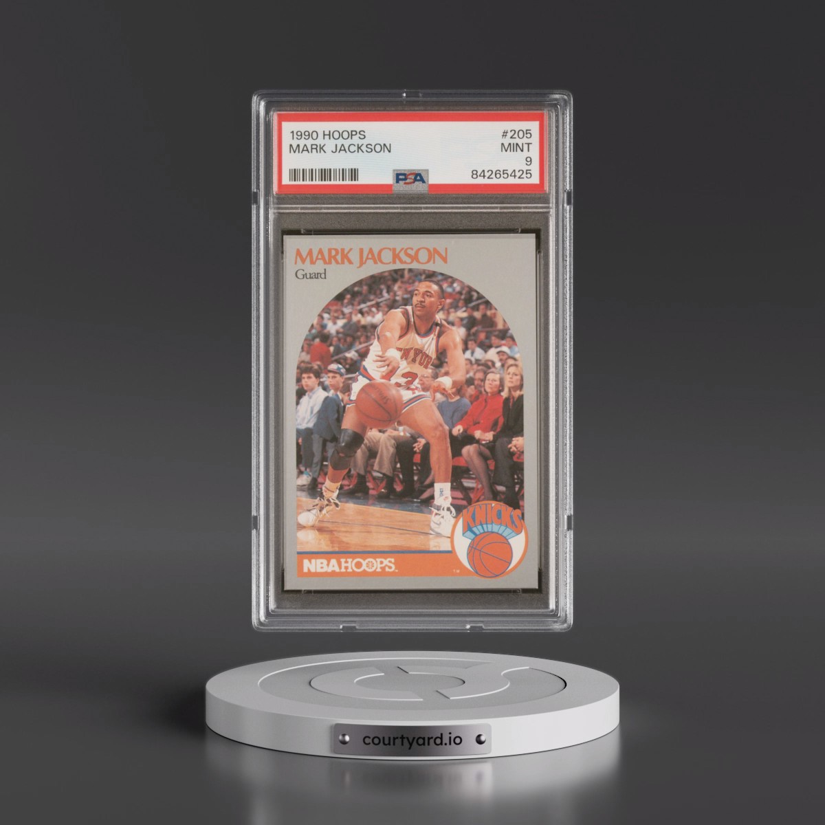 1990 Hoops #205 Mark Jackson (PSA 9 MINT)