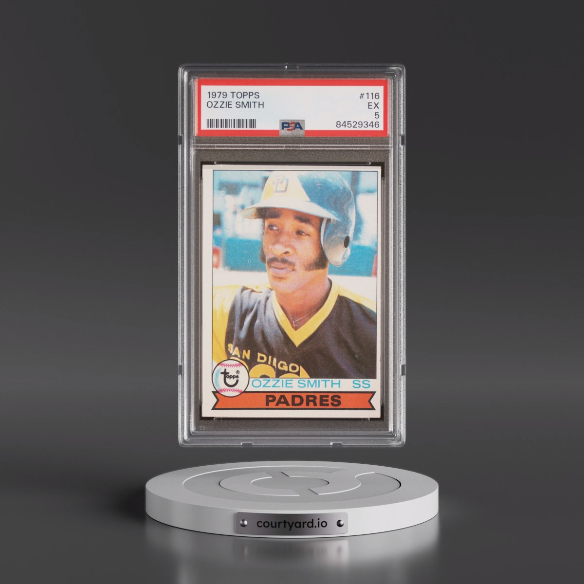 1979 Topps #116 Ozzie Smith (PSA 5 EX)