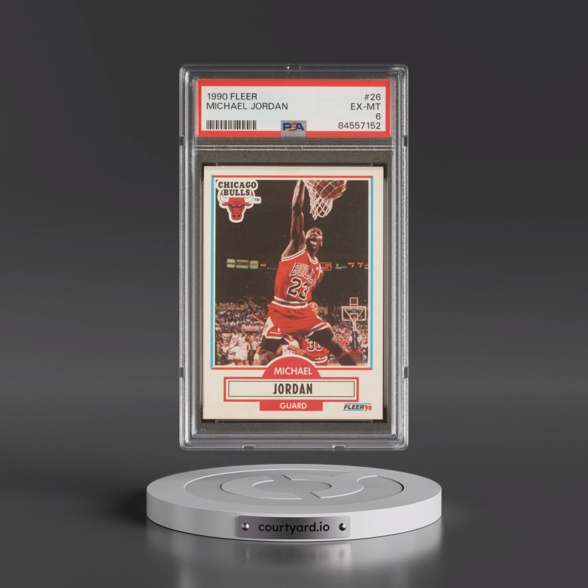 1990 Fleer Michael Jordan #26 PSA 6