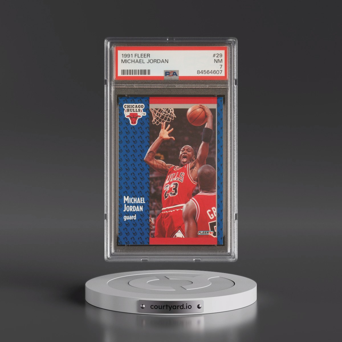 1991 Fleer Michael Jordan #29 PSA 7
