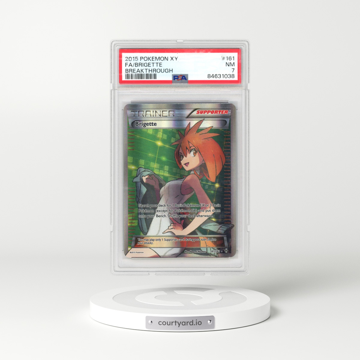 2015 BREAKthrough #161 Brigette (PSA 7 NM)