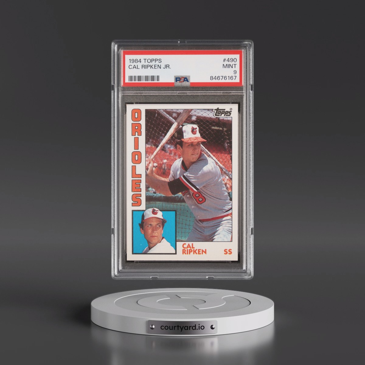 1984 Topps #490 Cal Ripken Jr. (PSA 9 MINT)