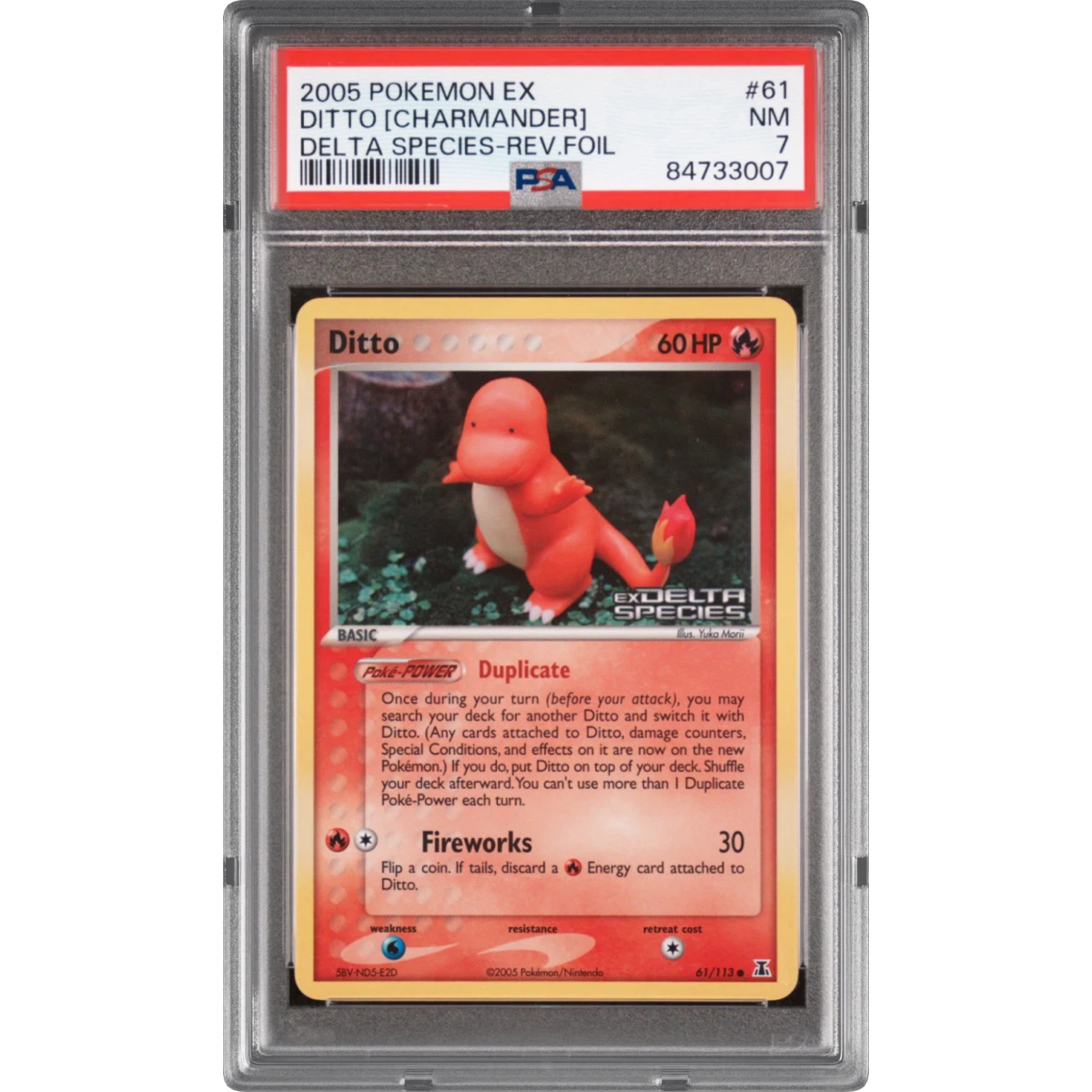 Ditto [Charmander] card artwork