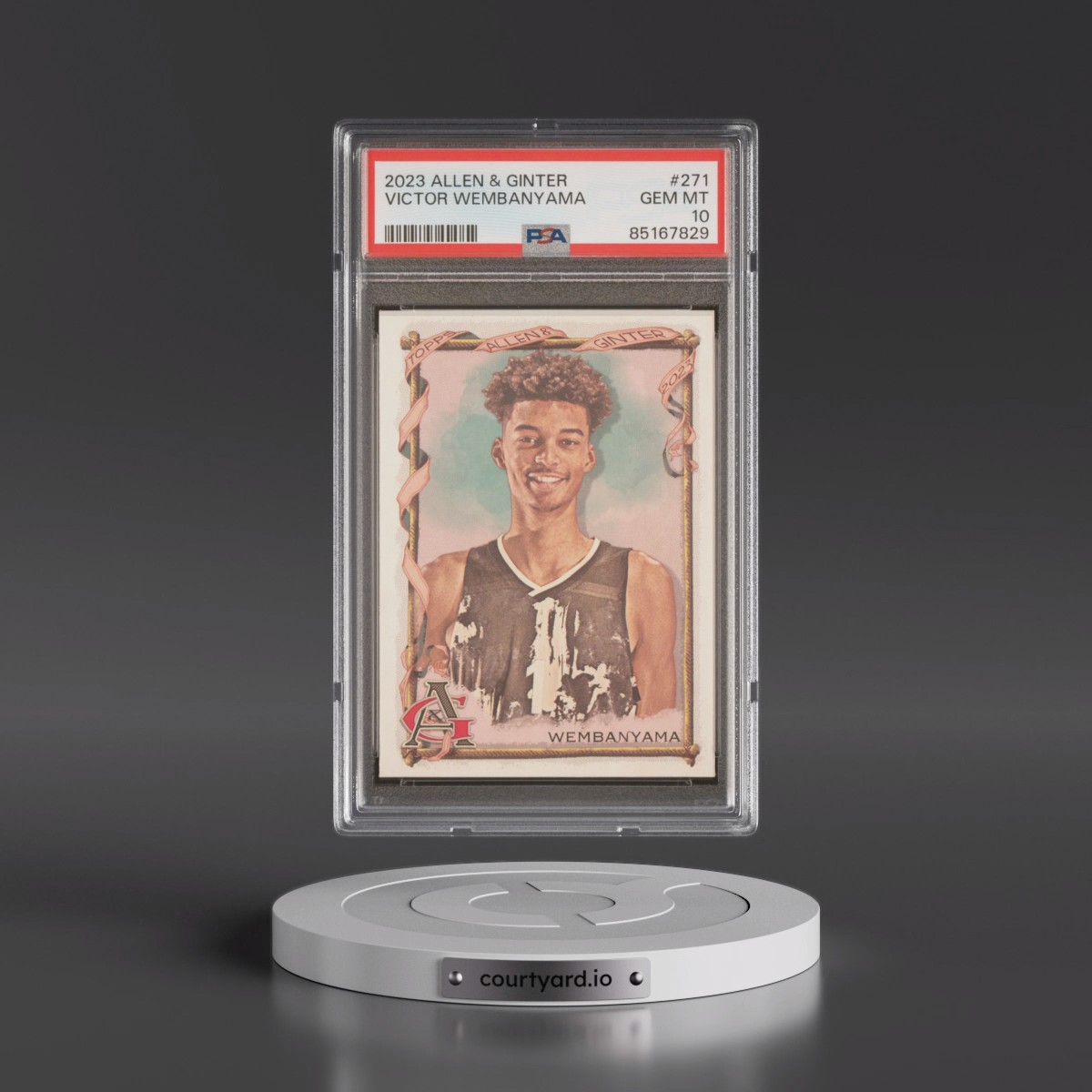 2023 Topps Allen & Ginter #271 Victor Wembanyama (PSA 10 GEM MINT)