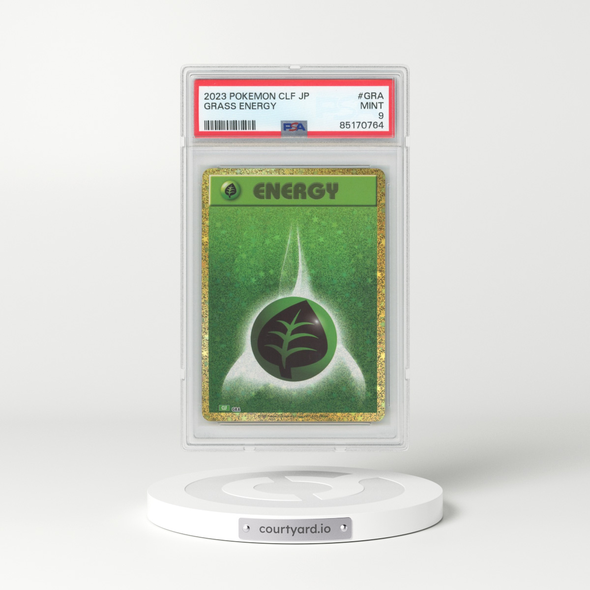 2023 Japanese Venusaur & Lugia EX Deck #GRA Grass Energy - Holo (PSA 9 MINT)