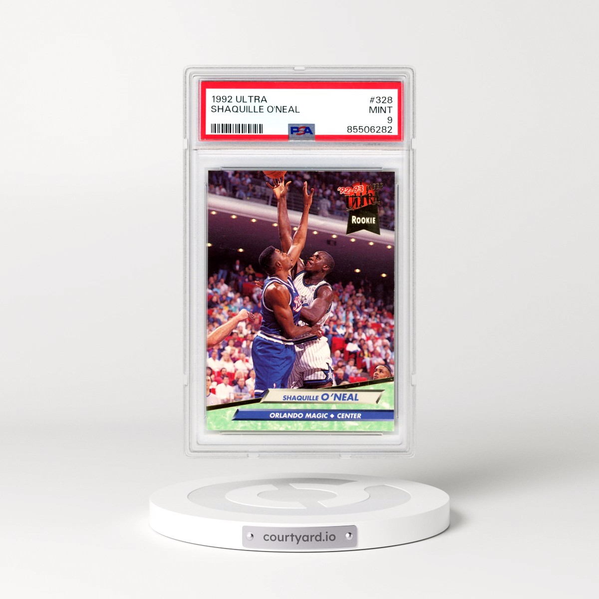 1992 Ultra #328 Shaquille O'Neal (PSA 9 MINT)