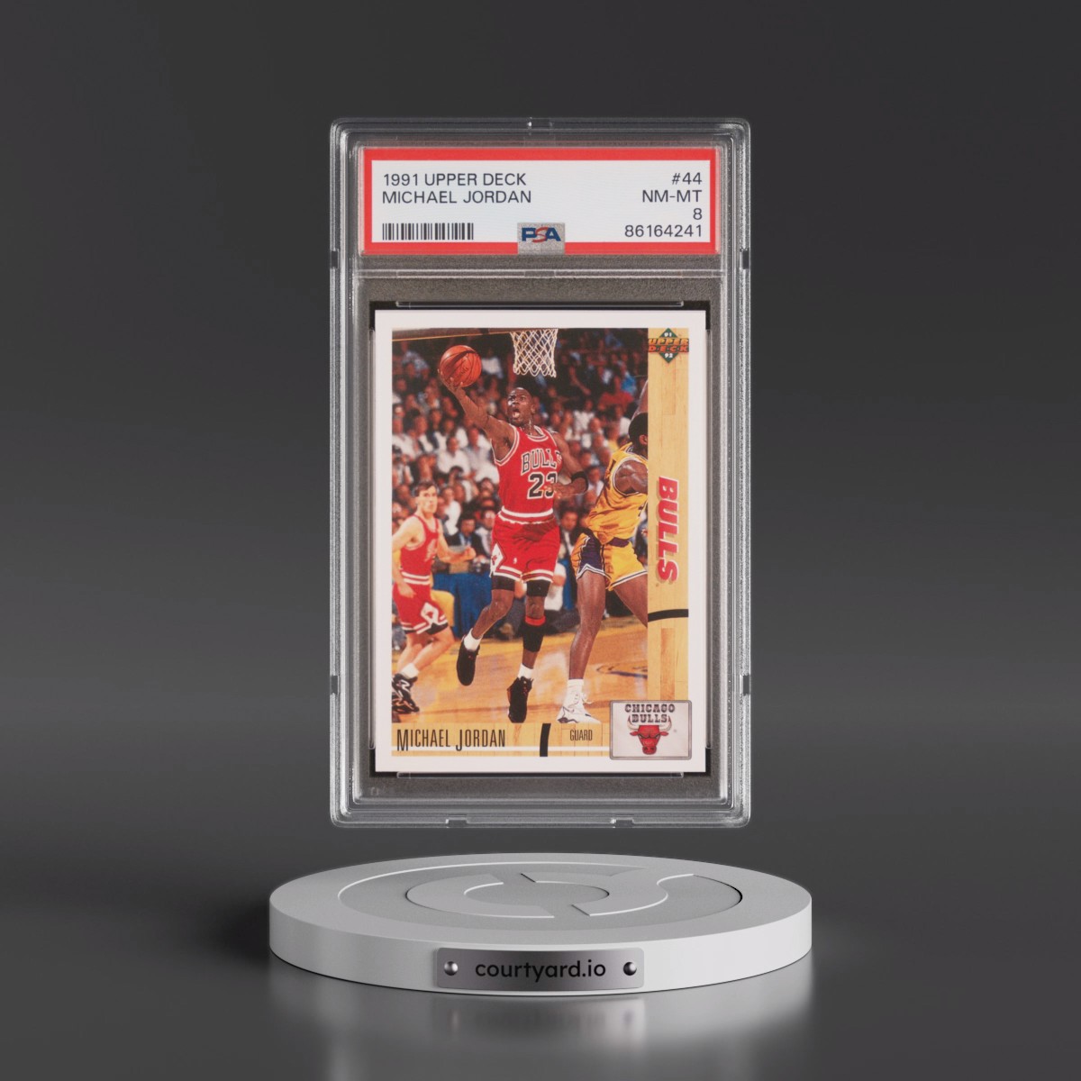 1991 Upper Deck Michael Jordan #44 PSA 8