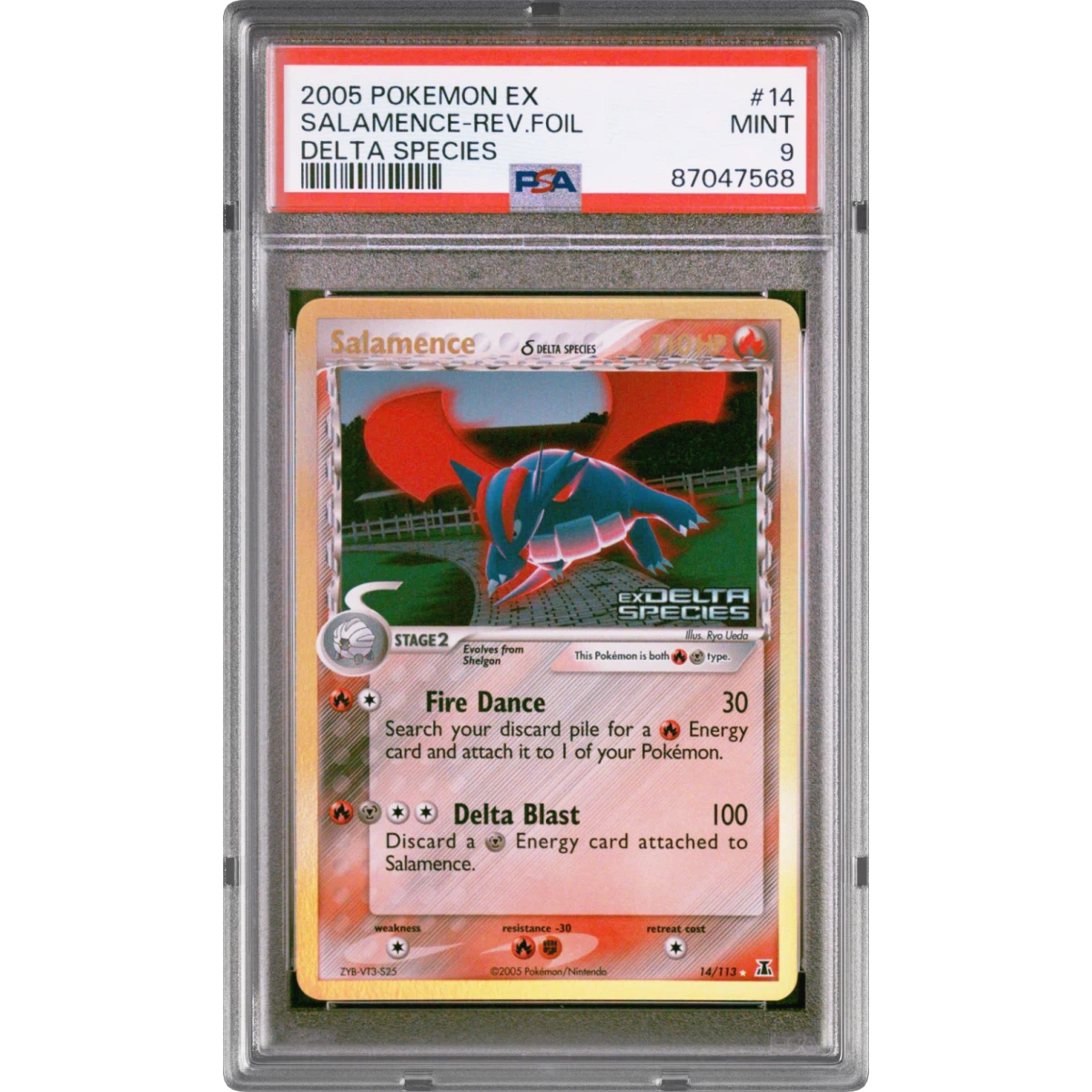 Salamence card artwork