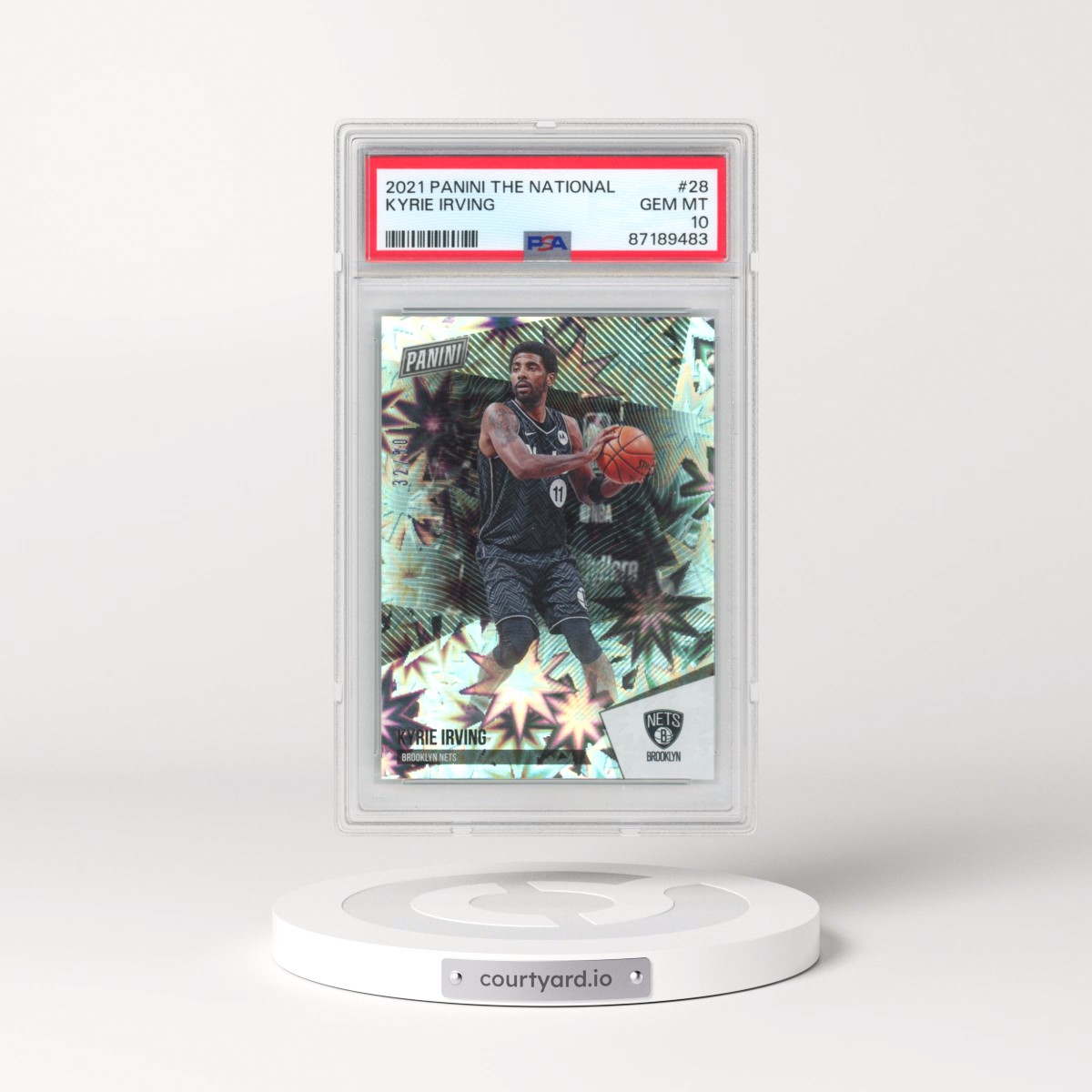 2021 Panini the National #28 Kyrie Irving (PSA 10 GEM MINT)