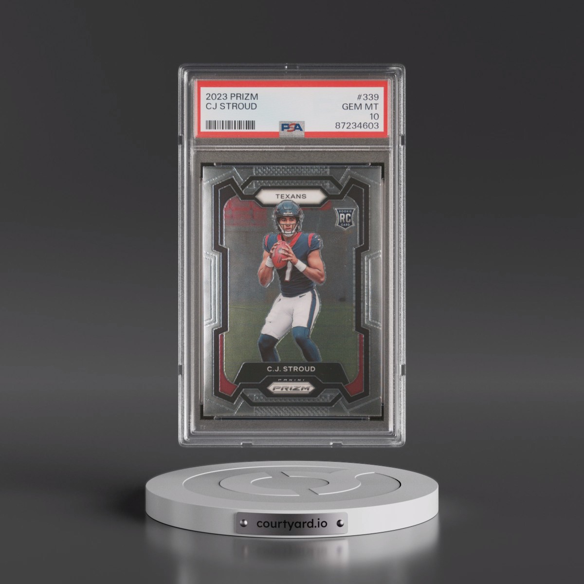 2023 Panini Prizm #339 CJ Stroud (PSA 10 GEM MINT)