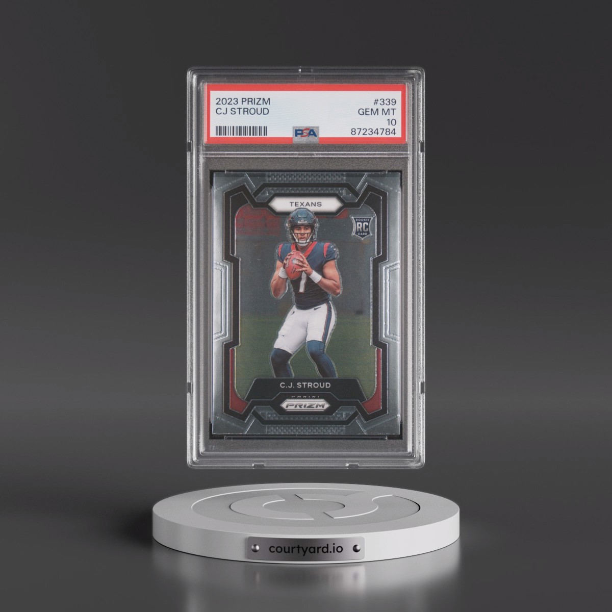 2023 Panini Prizm #339 CJ Stroud (PSA 10 GEM MINT)