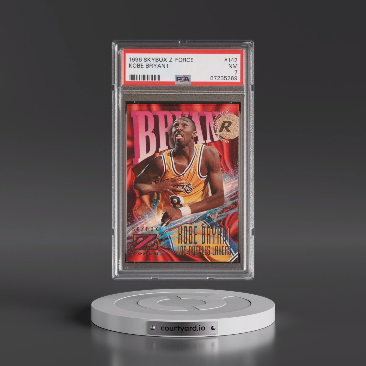 1996 Skybox Z-Force #142 Kobe Bryant (PSA 7 NM)