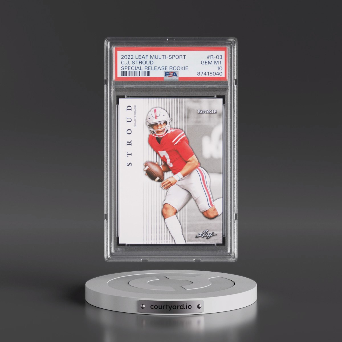 2022 Pokémon Sword & Shield Astral Radiance #032 Lampent - Trick or Trade 2022 (PSA 10 GEM MINT)